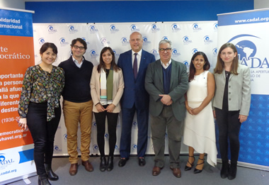Visit from the Secretary General of the Community of Democracies