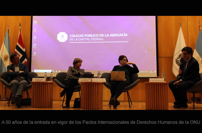 A 50 años de la entrada en vigor de los Pactos Internacionales de Derechos Humanos de la ONU A 50 años de la entrada en vigor de los Pactos Internacionales de Derechos Humanos de la ONU