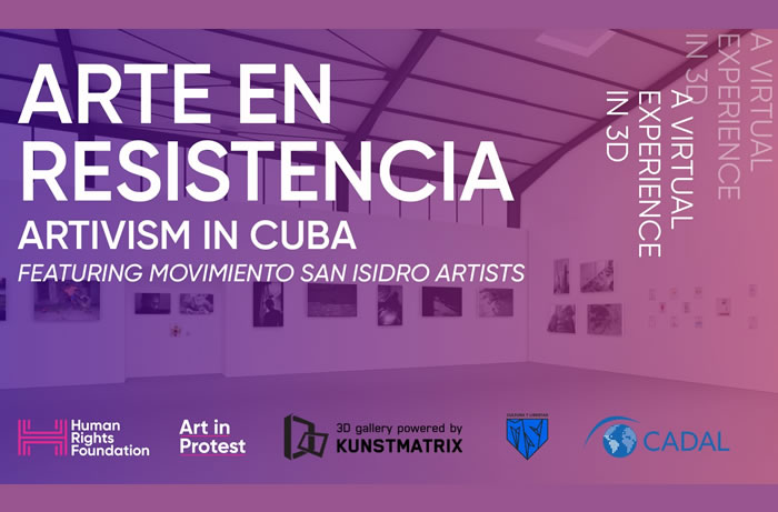 «Arte en resistencia»: digital exhibition by Movimiento San Isidro