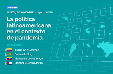 Reunión Club Político Argentino: La política latinoamericana en el contexto de pandemia