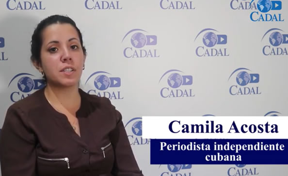 Camila Acosta, periodista independiente cubana