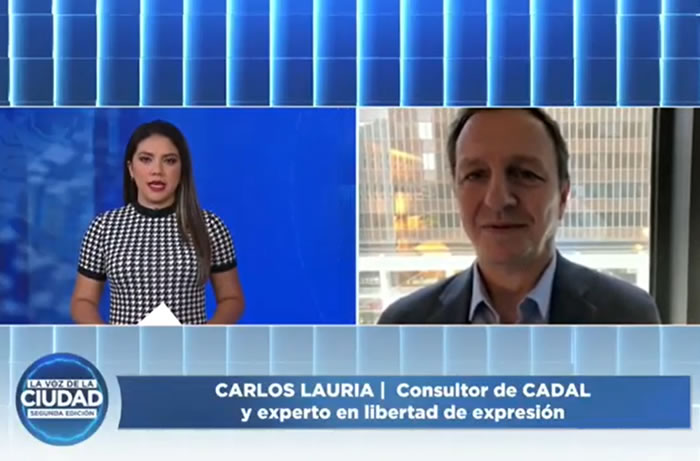Entrevista a Carlos Lauría durante la Cumbre de las Américas