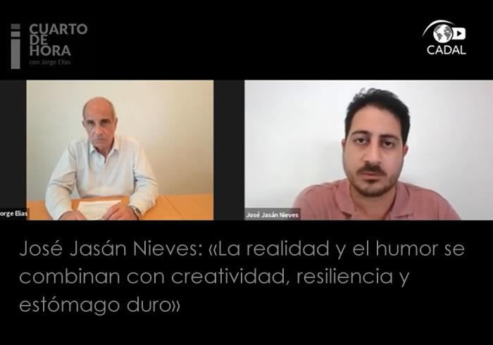 José Jasán Nieves: «La realidad y el humor se combinan con creatividad, resiliencia y estómago duro»