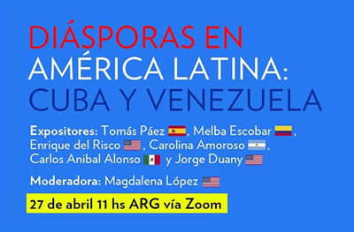 Diasporas in Latin America: Cuba and Venezuela (testimonials)