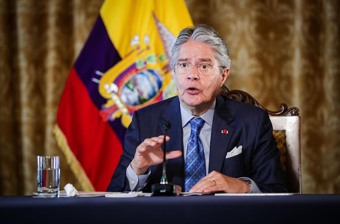 Guillermo Lasso, presidente de Ecuador | Foto: Twitter @LassoGuillermo