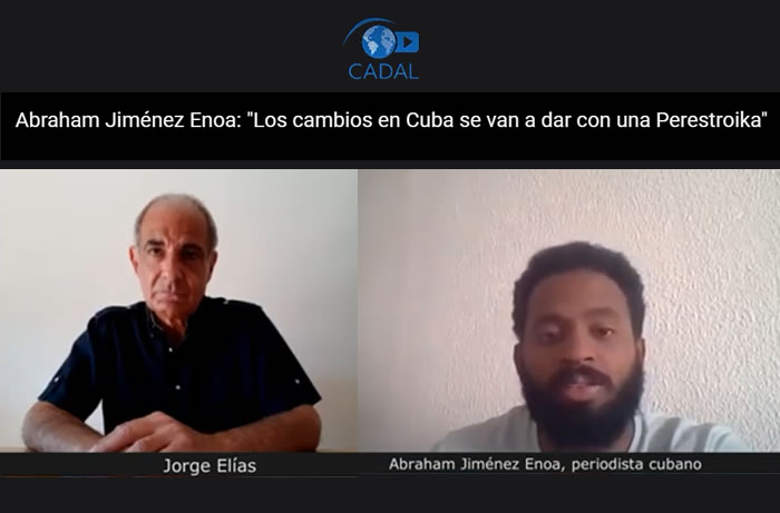 Abraham Jiménez Enoa: «The changes in Cuba are going to happen with a Perestroika»