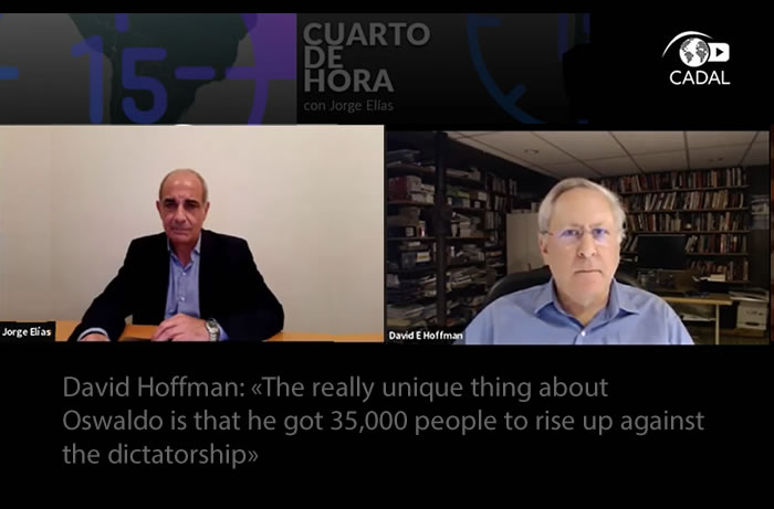 David Hoffman: «The really unique thing about Oswaldo is that he got 35,000 people to rise up against the dictatorship»