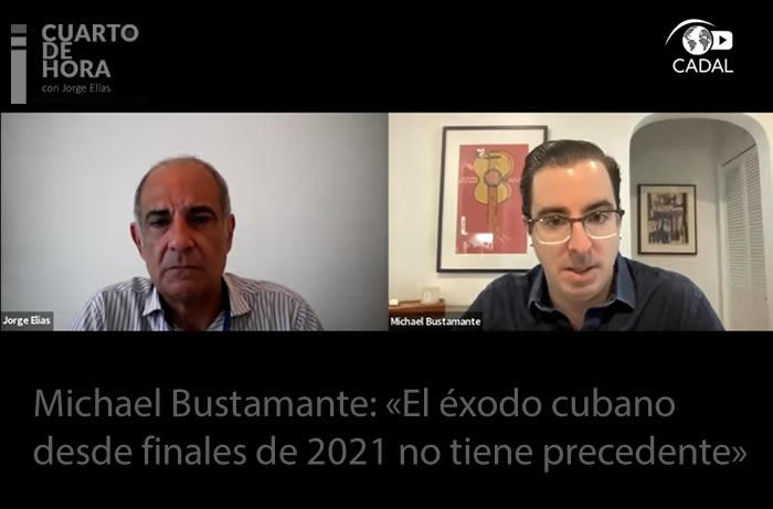 Michael Bustamante: «The Cuban exodus since the end of 2021 is unprecedented»