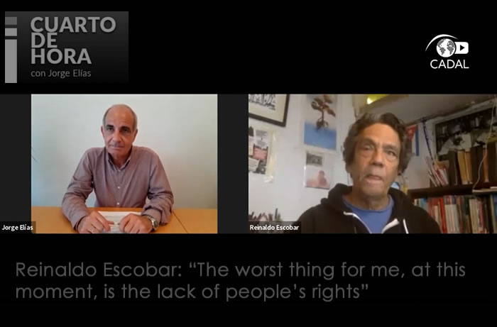 Reinaldo Escobar: «The worst thing for me, at this moment, is the lack of people’s rights»