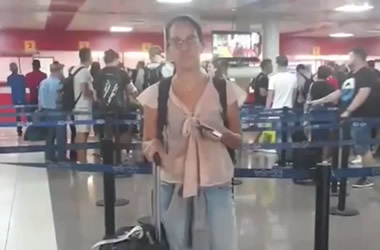 El régimen cubano le prohibió la salida del país a la periodista Luz Escobar