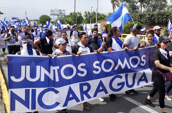 La oposición nicaragüense se fortalece ante la dictadura sandinista