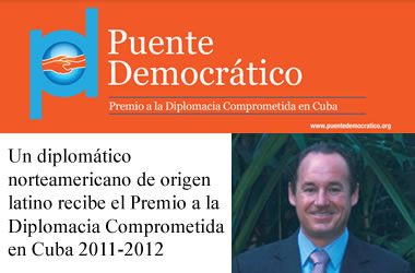 Premio a la Diplomacia Comprometida en Cuba 2011-2012