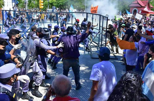 Repudio a la represión en Formosa